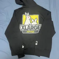 FR2 パーカー 限定コラボ】FR2 トムとジェリー ジップパーカー バックプリント