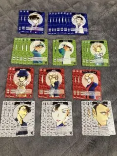 コナンカード　コナンTCG　パートナー 　C　まとめ売り　大量　青　緑　赤　黄