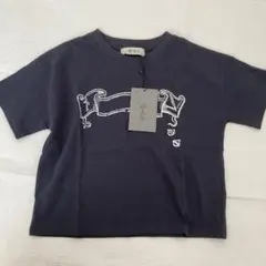 新品 elfinfolk エルフィンフォルク 半袖Tシャツ チャコール 110のサムネイル