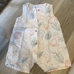 ZARA 未使用　フルーツ柄ロンパース 9-12ヶ月