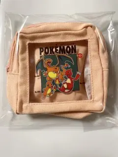 リザードン 進化 3COINS ポケモン30周年 ミニポーチ レッド