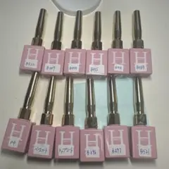 ジェルネイル12点セット ベースコート・トップコート付き