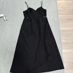&.NOSTALGIA キャミワンピース ブラック Mサイズ