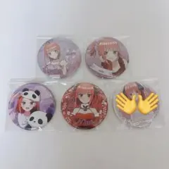 五等分の花嫁 二乃 缶バッジ クリスマス いちごルームウェア リラックスタイム