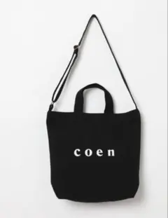 coen キャンバスショルダーバッグのサムネイル