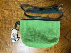 ポシェット ファミリア pionunnal ピオヌンナル ショルダーバッグ 緑のサムネイル