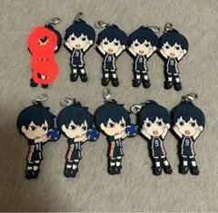 ♡ハイキュー　影山飛雄　ラバスト9個セット