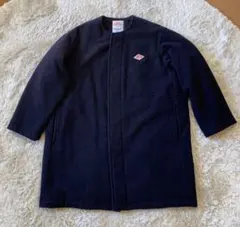 DANTONレディース ウールダウンコート 34 NAVY