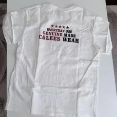 ★CALEE★ キャリー グラフィック Tシャツ ホワイト Lサイズ