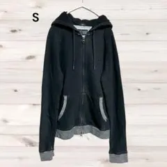 AJ ARMANI JEANS アルマーニジーンズ パーカー ジップアップ S