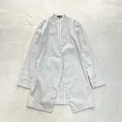 セオリー Lindrayia ノーカラージャケット 未使用 ストレッチリネン 2