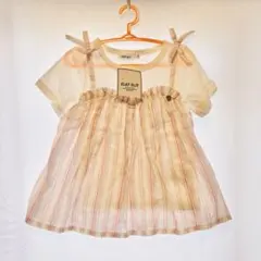 100 SLAP SLIP スラップスリップ ワンピース ストライプ　未使用