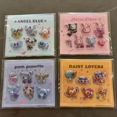 ナルミヤキャラクターズ オリジナルぷっくりシール 4種類セット