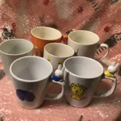 『ミッフィー』未使用マグカップ5点セット(＋1点おまけ