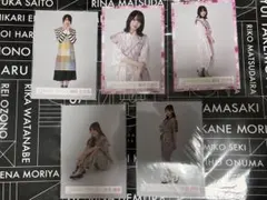 櫻坂46 生写真 森田ひかる　大沼晶保