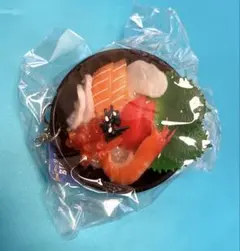 リアルBIG海鮮丼 キーホルダー 食品サンプル ミニチュア③