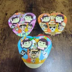 2本ペコポコチョコレート ミニチュアキーホルダー　3個セット