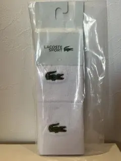 LACOSTE SPORT リストバンド ホワイト 新品