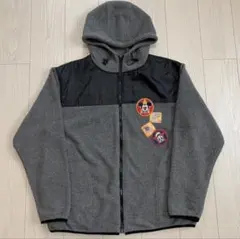 OLD DISNEY ディズニーシー フルジップ 刺繍ロゴ フリース ジャケット