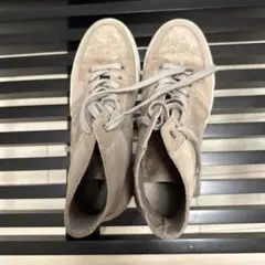 ALLSAINTSベージュ スエード ハイカットスニーカー41