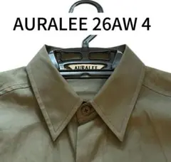 AURALEE 26AW FINX TWILL BIG SHIRT サイズ4のサムネイル