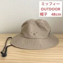 ミッフィー　OUTDOOR アウトドア　帽子　ハット　キッズ　48cm 美品のサムネイル