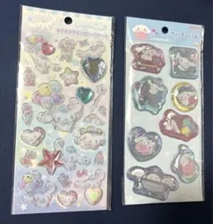 【国内正規品】シナモロール　キラキラインストーンシール　ウォーターシール