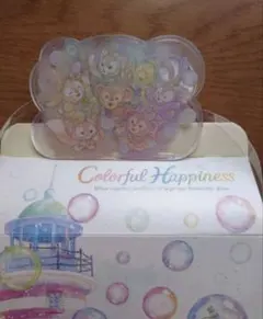 ディズニー　ダッフィー20周年　カラフルハピネス　クリップのみ