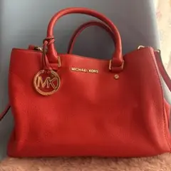MICHAEL KORS オレンジ ハンドバッグ