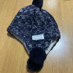 CONOCO ニット帽 ダークブルー・パープル