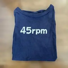 45rpm たぶんMサイズ　濃紺