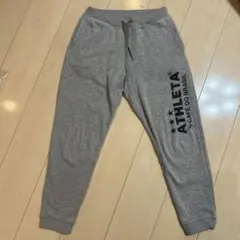 ATHLETA グレー パンツ 160サイズ スウェット 厚手