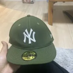 New Era 59FIFTY NYヤンキース キャップ グリーン 7 5/8