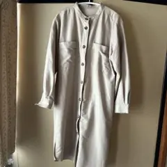 GLOBAL WORK ベージュ シャツワンピース L