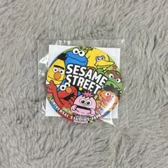 ユニバーサルスタジオジャパン　セサミストリート　缶バッジ　USJ