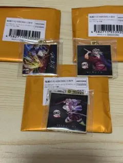 鬼滅の刃 HIROMA ヒロマ 3周年 レプリカチャーム　童磨　天元　蜜璃