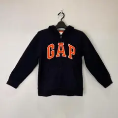 GAP KIDS ギャップ キッズ ジップアップ パーカー 140/L 紺