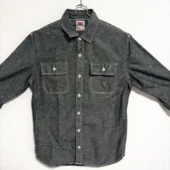 Levi's ダークグレー デニムシャツ Sサイズのサムネイル