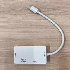 変換アダプタ Mini DisplayPort HDMI/VGA/DVI