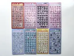 【正規品】サンリオ　ボンボンドロップ シール ミニ コンプリート8枚セット