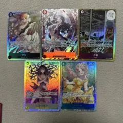 ワンピース　ONE PIECE カード　sr パラレル　まとめ売り　セット