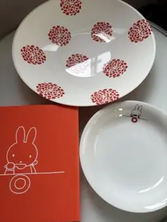 大皿&ミッフィー皿 セット