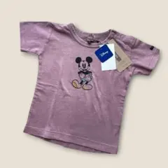 新品　F.Oキッズ　　ミッキーインディゴTシャツ　90センチのサムネイル