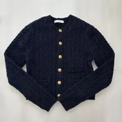 ケーブルニットカーディガン MACPHEE TOMORROWLAND