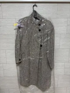 ZARA ヘリンボーン ロングコート EU S