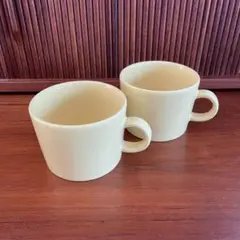 0664【廃番】イッタラ ティーマ スープマグ 400mlホワイト 2個セット②