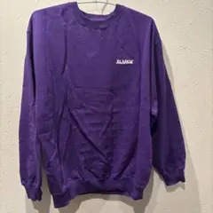 XLARGE パープル トレーナー XL