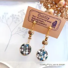 ハンドメイド イヤリング