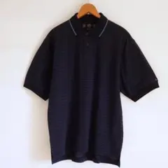 美品 ビンテージ 00s NIKEGOLF ポロシャツ タイガーウッズ ボーダー