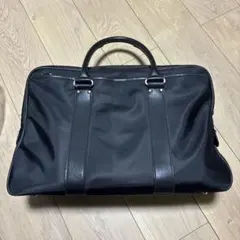 (COMME CA MEN)ブラックビジネスバッグ A4対応のサムネイル